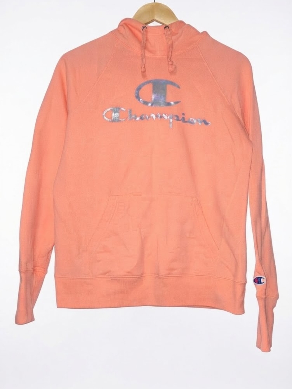 Champion Woman's Coral Hoodie Sweatshirt